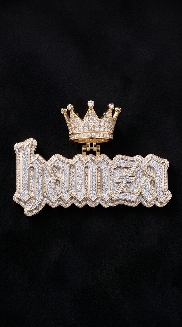 Hamza custom pendant design