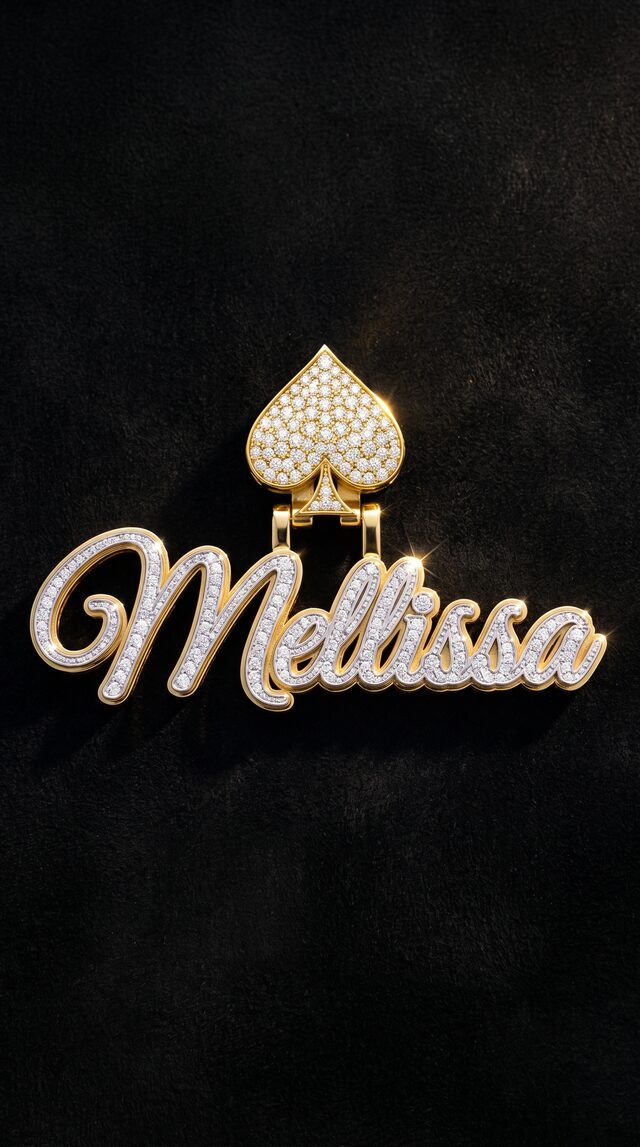 Mellissa custom pendant design
